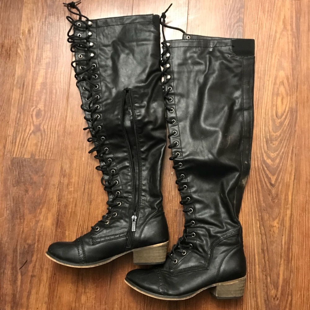 Thigh high boots